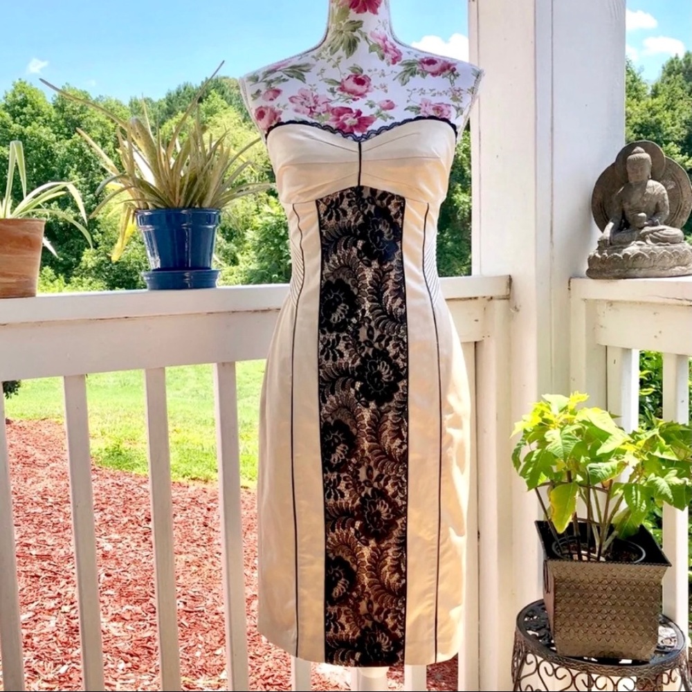 Bebe Strapless Dress